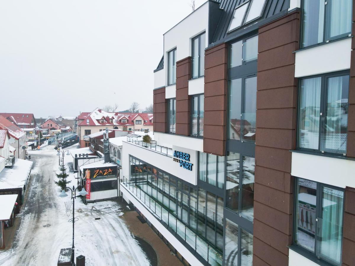 Amber Port Otel Darlowko Dış mekan fotoğraf