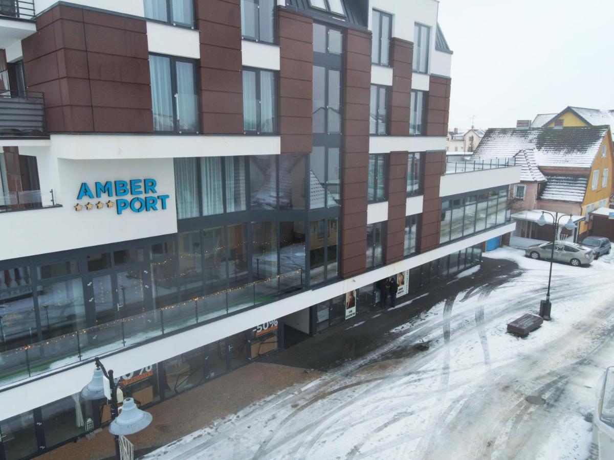 Amber Port Otel Darlowko Dış mekan fotoğraf